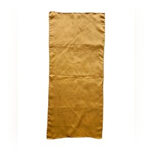 Yellow Silk Pocket Square